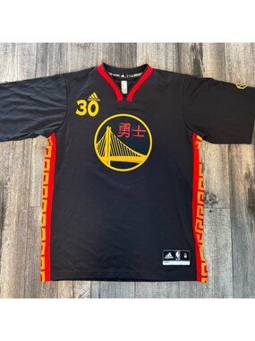 *IRREGULAR STEPHEN CURRY Chinese CNY Jersey Mens Size MED